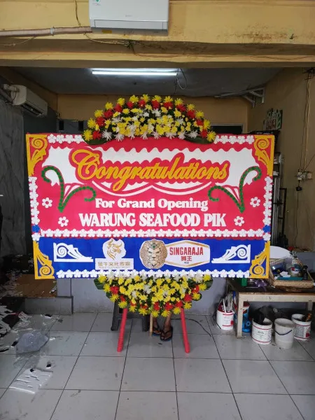 Papan Bunga Ucapan Selamat Tapen Pituruh